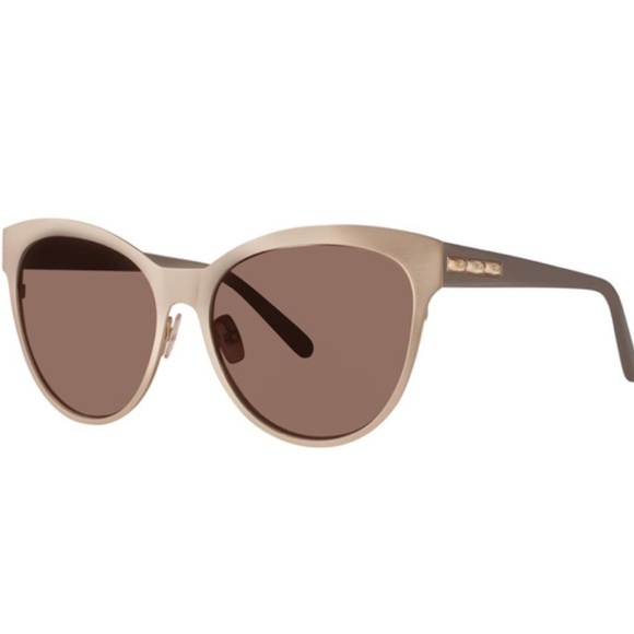 Vera Wang Accessories - Vera Wang Kalea YG Gold Gray Cat Eye Sunglasses w/ Case